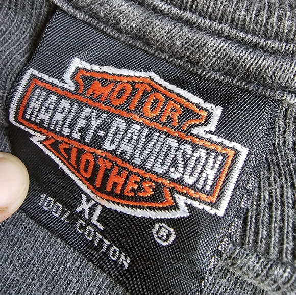 VINTAGE 1993 Harley Davidson Tshirt size XL Eagle - Picture 6 of 6